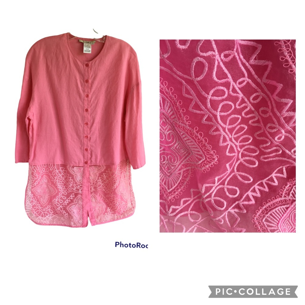 Como 100% Linen Tunic
